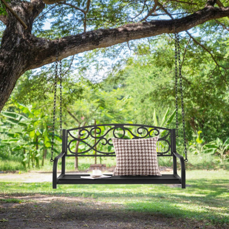 Porch swing outlet bench